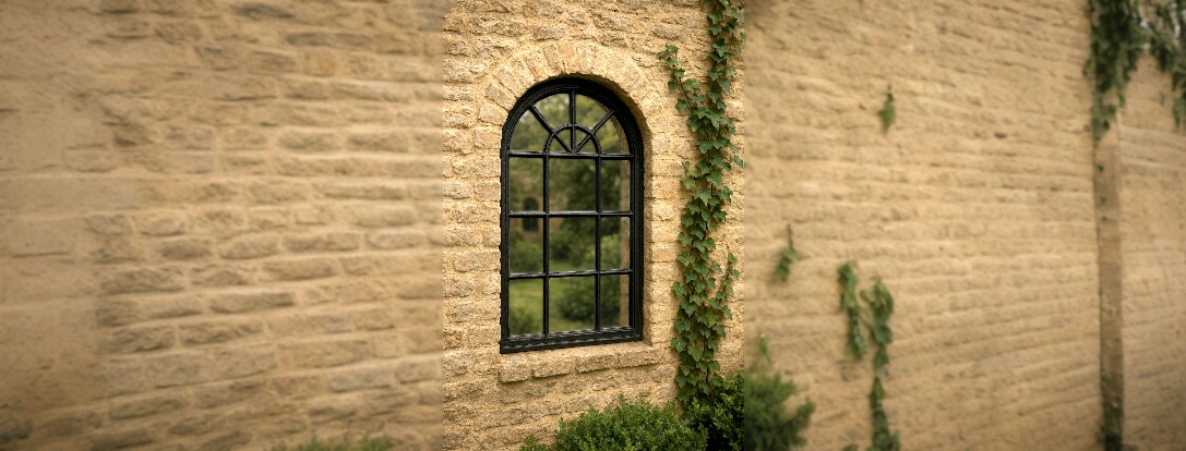 Antieke stalramen - inclusief glas - gietijzer