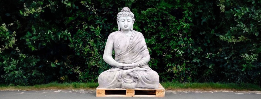 Statues de Bouddha | jardin & terrasse | pierre