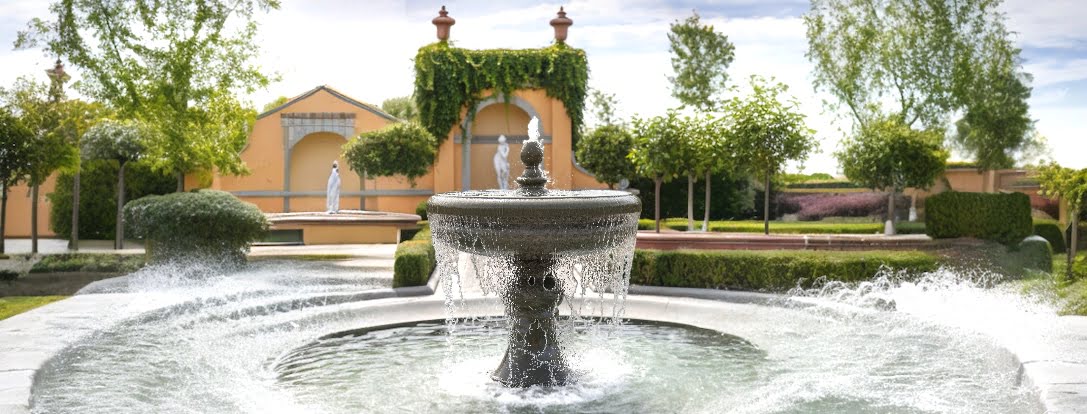 Klassische Gartenbrunnen | Wand- und Standmodelle | Stein, Gusseisen und Aluminium