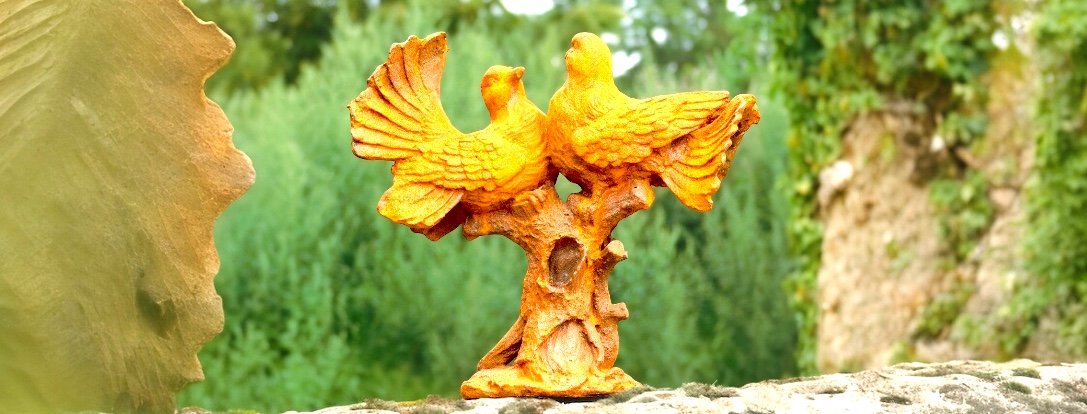 Gietijzeren dierenbeelden - tuinsculpturen