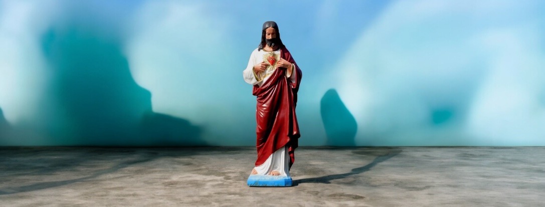 Jesus-Figuren | Gartenfiguren, groß und klein | aus Stein und Kunststoff