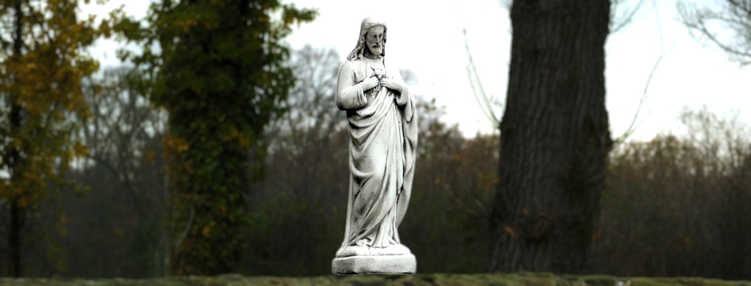 Statues de Jésus pour le jardin | classiques | pierre, fonte et plastique