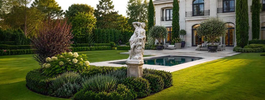 Statues de jardin représentant des dieux classiques et des personnages mythologiques | grandes et petites