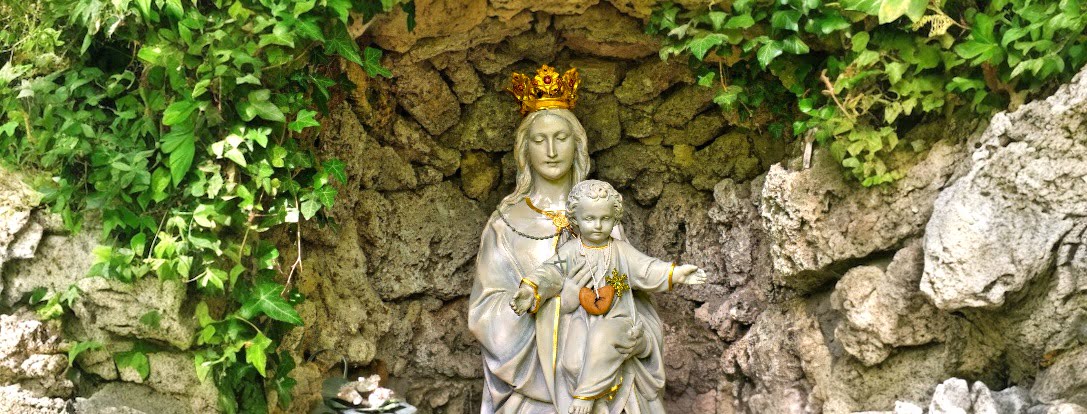 Statues d'église | Marie et Jésus