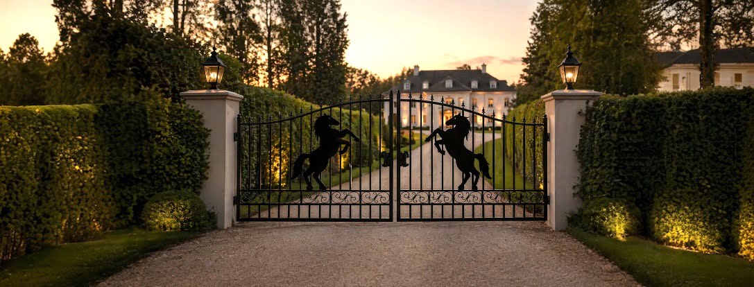 Clôtures et portails de jardin | style classique | fer forgé et fonte