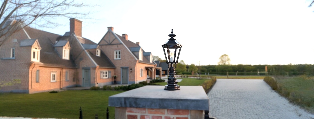Sokkellampen: buitenlampen op lage voet - klassiek
