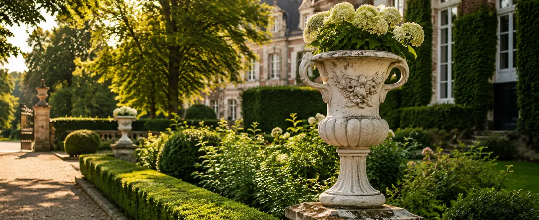 Klassieke tuinvazen als exclusieve tuindecoratie | voor tuinen, terrassen, patio's, kastelen en meer!