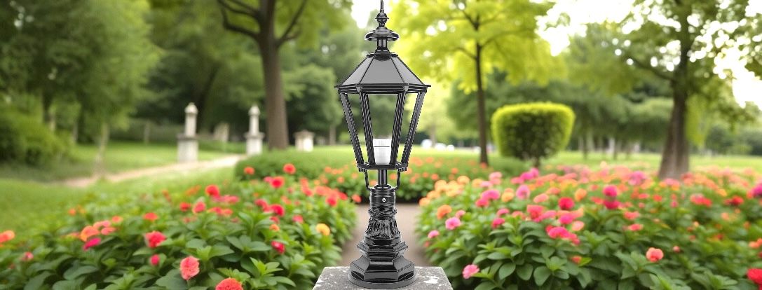 Lampes sur pied de style classique - aluminium / laiton