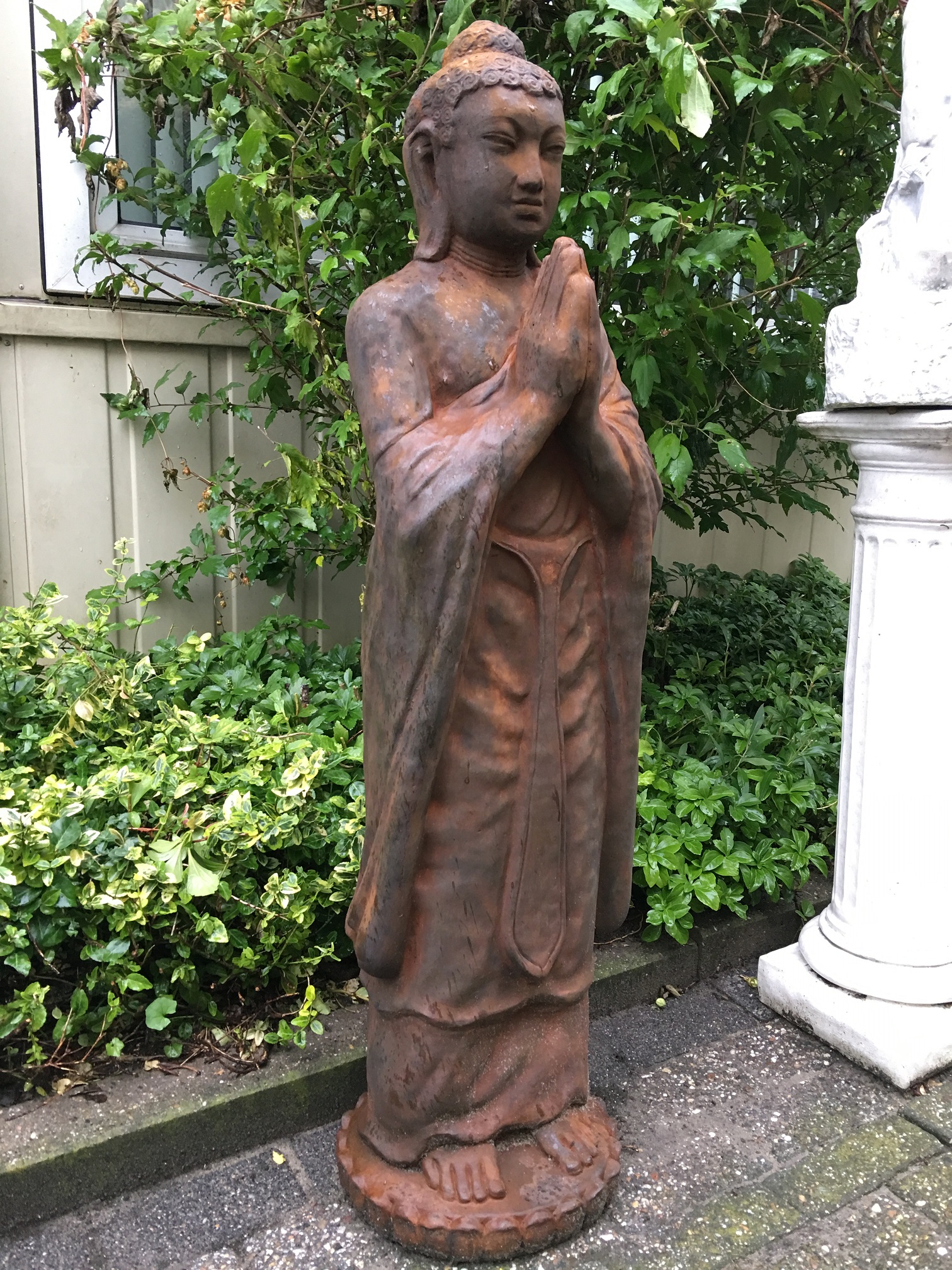 Grüße Buddha XXL Statue, Vollstein.oxid