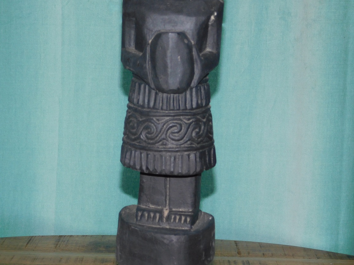 Handgesneden Asmat beeld - 1/4 - Tibal Art Wood