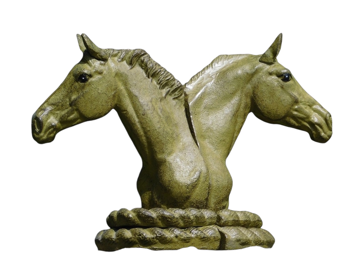 2 Mini-Pferdestatuen Aus Harz - Fengshui Dekoration Für Jahr Des Pferdes 2026