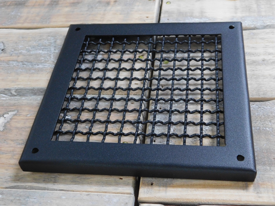 Grille De Ventilation Métallique Carrée Cuivre 140 X 105 Mm – Europlast MR14105Cu