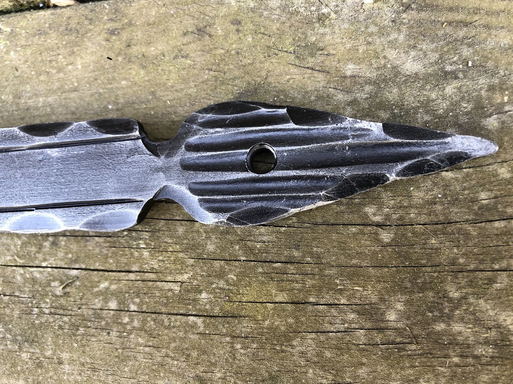 Schöne schwere Schmiedeeisen Arbeit, solide verzierten großen Haken, TOP QUALITÄT!
