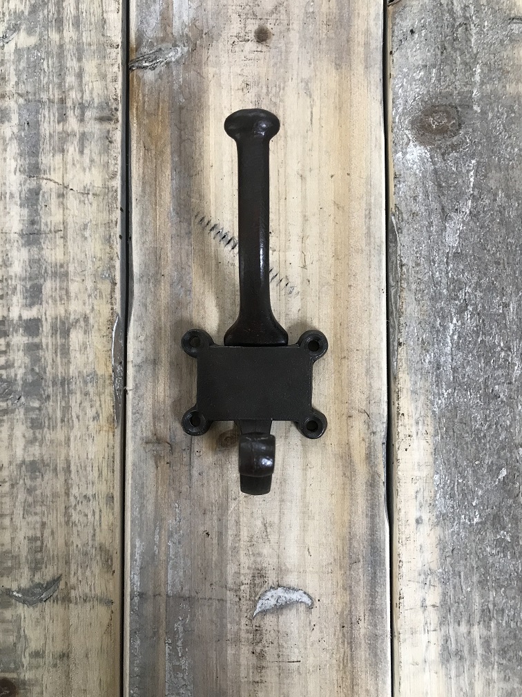 Hook - antique iron - coat hook