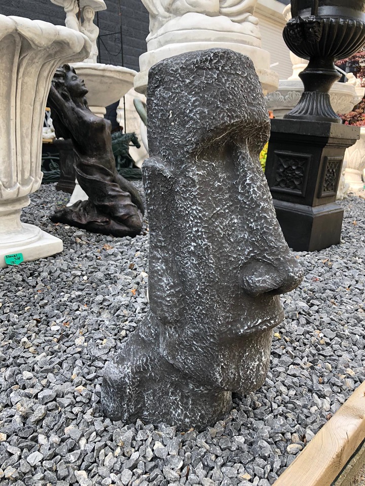 Stenen beeld van 'Moai', figuur van de paaseilanden