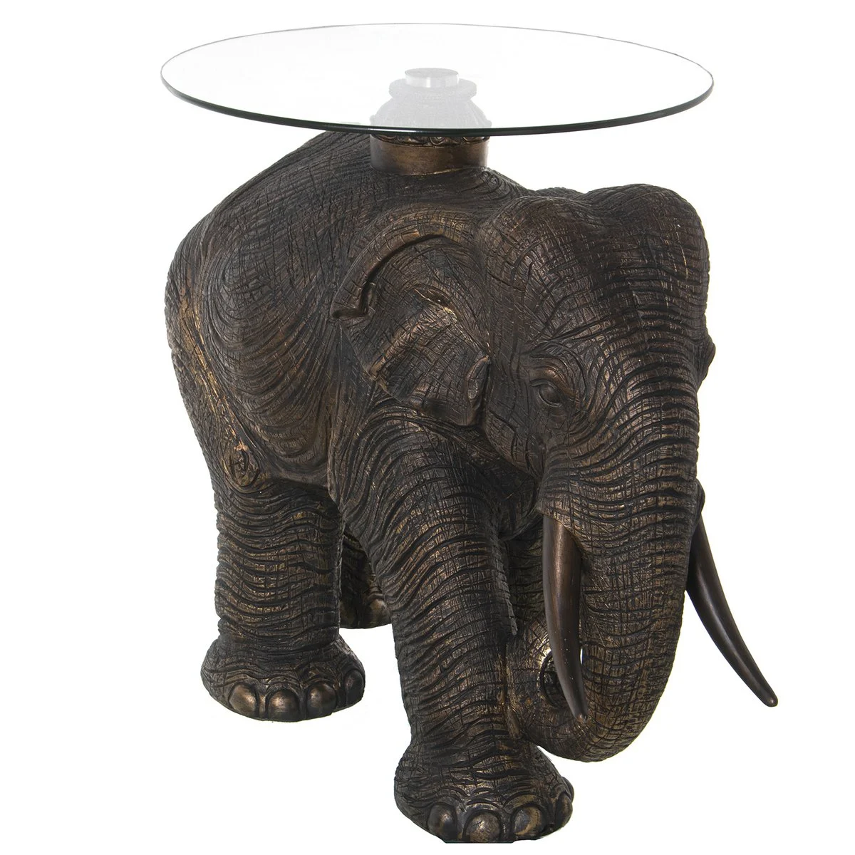 Exklusiver Couchtisch Elefant, Tisch wie Elefant, echter Hingucker!