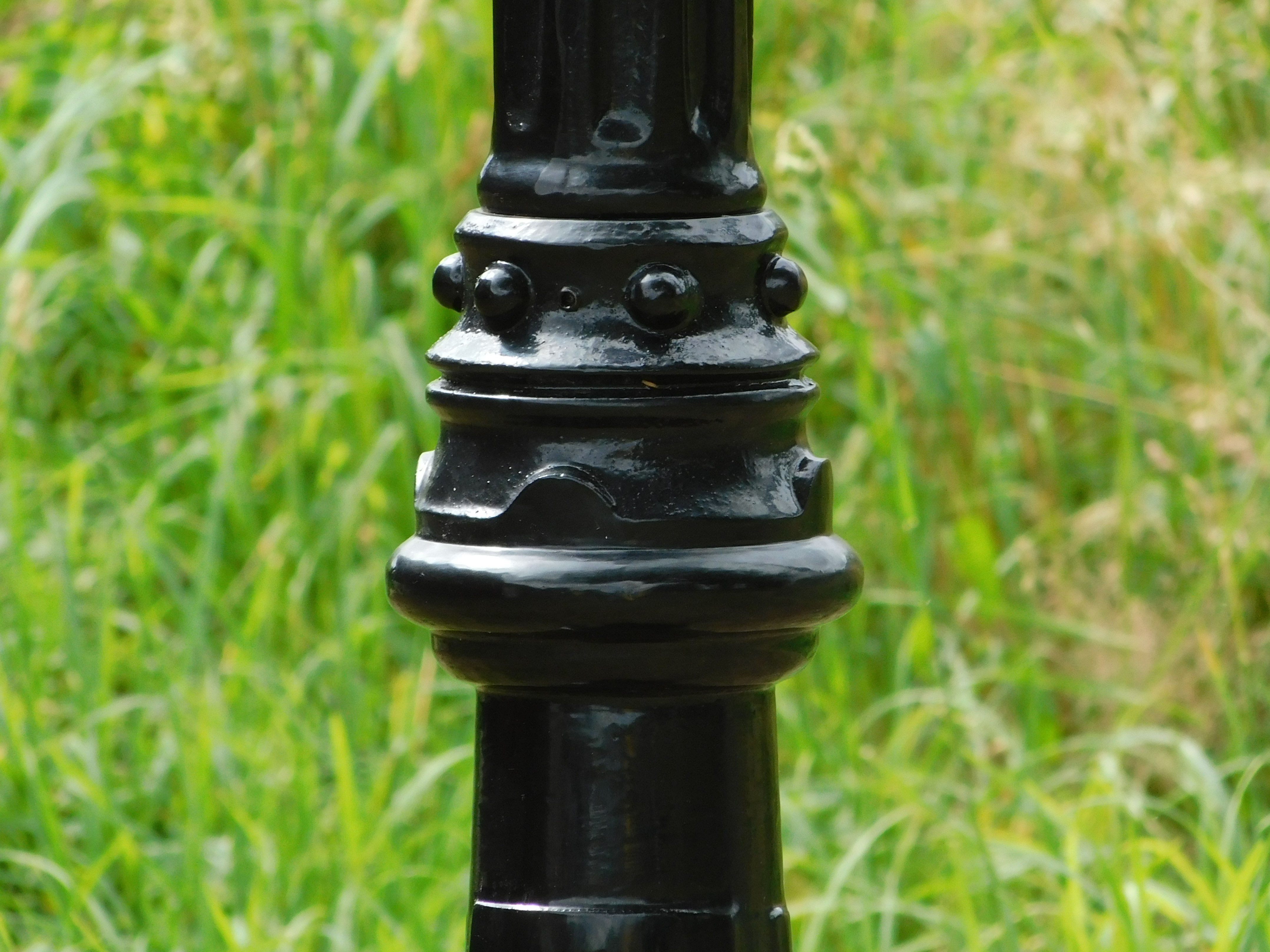 Tuinlantaarn Marseille - zwart - alu - 255cm