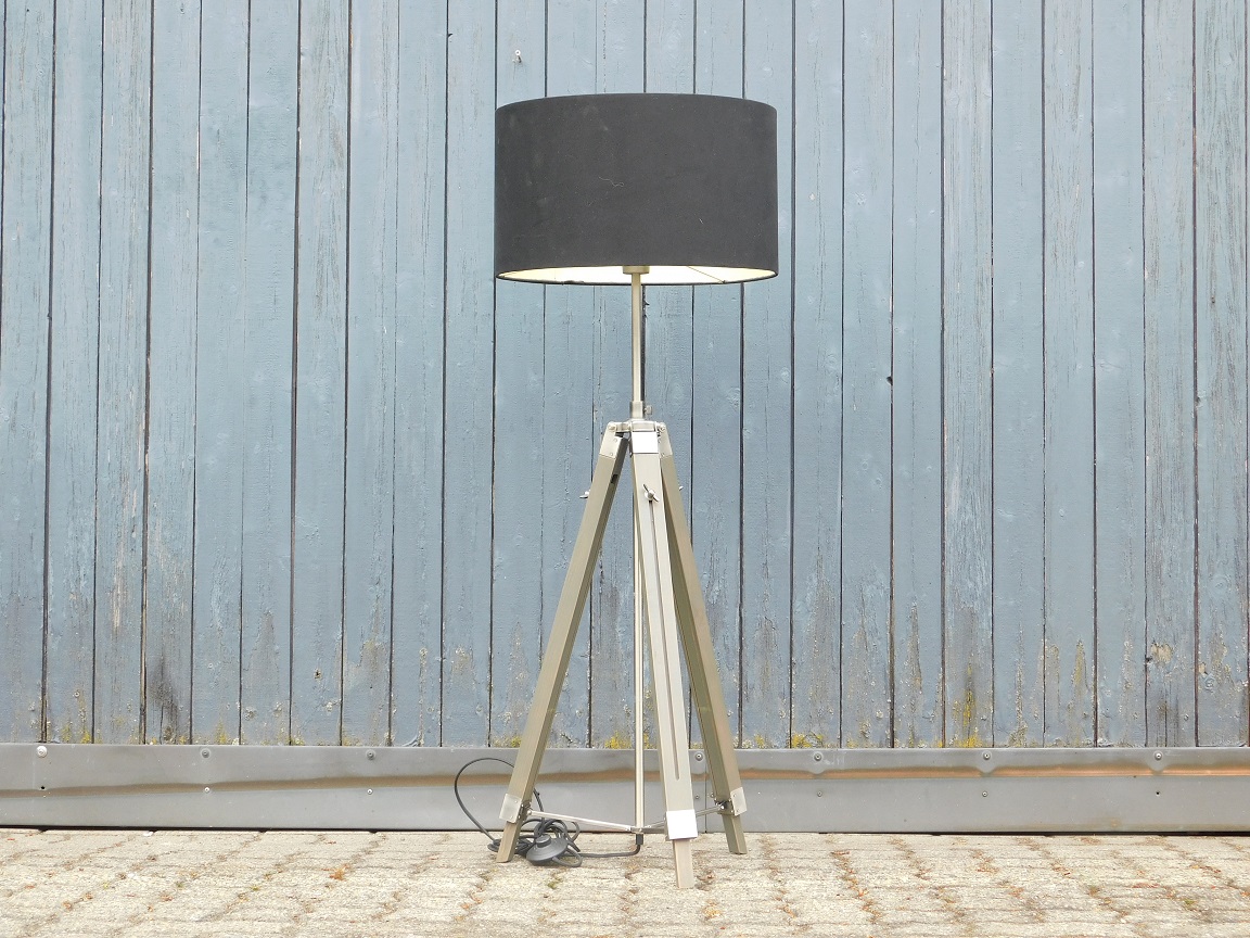 Vloerlamp - industrieel design - retro statief lamp