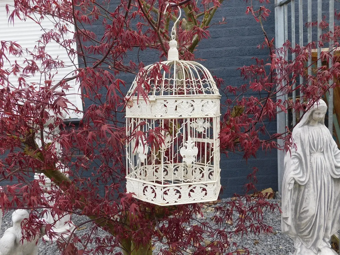 Dekorativer Vogelkäfig, für Vogel, romantische Metall, Gartendeko den