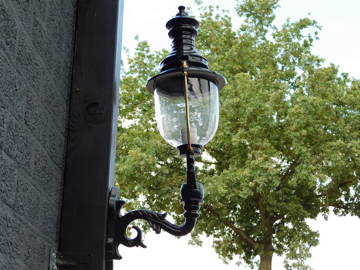 Bijzondere wandlamp ''Hamburg'' - donkergroen - alu