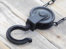 Blumentopfhalter als Winde - M - Haken mit Stil - Aufhängung wie antik
