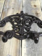 Kleine Wandgarderobe, Schlüsselbrett im Stil des neunzehnten Jahrhunderts
