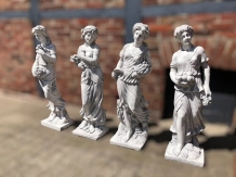Ensemble de 4 déesses - saisons - statues en pierre - 100 cm