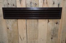 Luchtrooster, ventilatierooster, kunststof-bruin