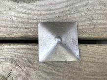 Siernagel, antieke spijker knoppen, sierlijke spijker gemaakt van smeedijzer