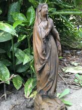 Maria - Steinstatue - 37 cm - Oxid - detailliert