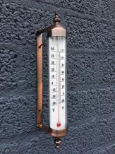 Thermometer – Messing/Metallrahmen – klassische Dekoration