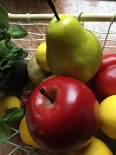 Pomme authentique, décoration de cuisine