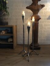 Chandelier en fer forgé, 1 bras, taille moyenne, joli