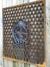 Gusseisen-Rost Tür-Fenstergitter, Wandornament, schönes Schmiedeeisen