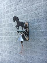 Deurbel ''Paard'' - gietijzer