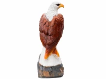 Adelaar bruin – polystone – decoratieve dierenbeeld – 50 cm