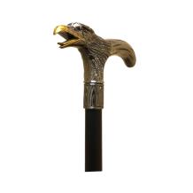 Wandelstok alu-chrome-nikkel adelaarhandvat