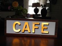 'CAFE' - LED Neonschild - Wanddekoration - 30 x 10 cm