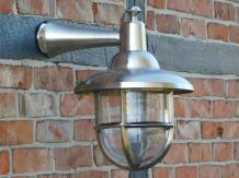 Scheepslamp - wandlamp nikkel