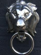 Stabiler Aluminiumabdruck voller Löwenkopf, Türklopfer, theetuch halter, .... super decoration