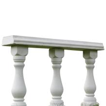 Set van 3 balusterpalen met venster – 60 cm – steen