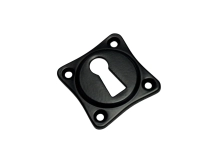 BB-Rosette für Schlösser – schwarze Schlüsselplatten – Gusseisen