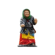 Bedelvrouw XL – humoristisch beeld – polystone – 80 cm