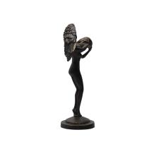  Statue ange nu - 38 cm - fonte - style vintage