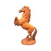 Steigerend paard - gietijzeren beeld - 35 cm - rustiek