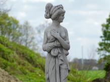 Femme nue - statue en pierre - 75 cm - classique et détaillée