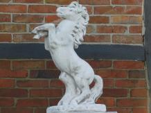 Pferd - Tierstatue aus Stein - 80 cm - klassische Dekoration