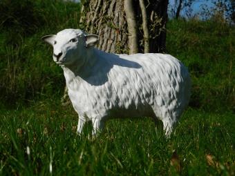 Skulptur Schaf – 45 cm – Polystone