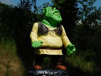 Shrek-Figur – 60 x 40 cm – Polystone