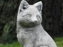 Vos - stenen dierenbeeld - 30 cm - klassieke decoratie